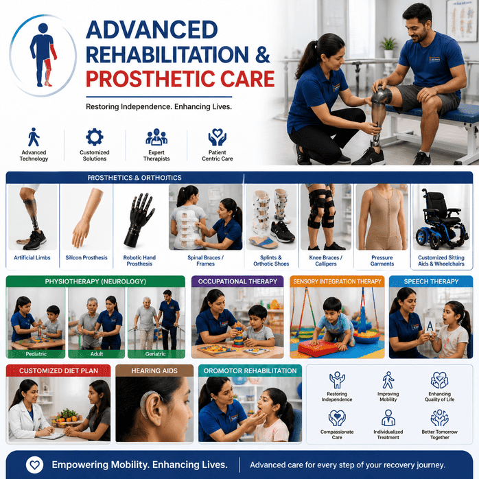 ADVANCED REHABILITATION & PROSTHETIC CARE in Cuttack