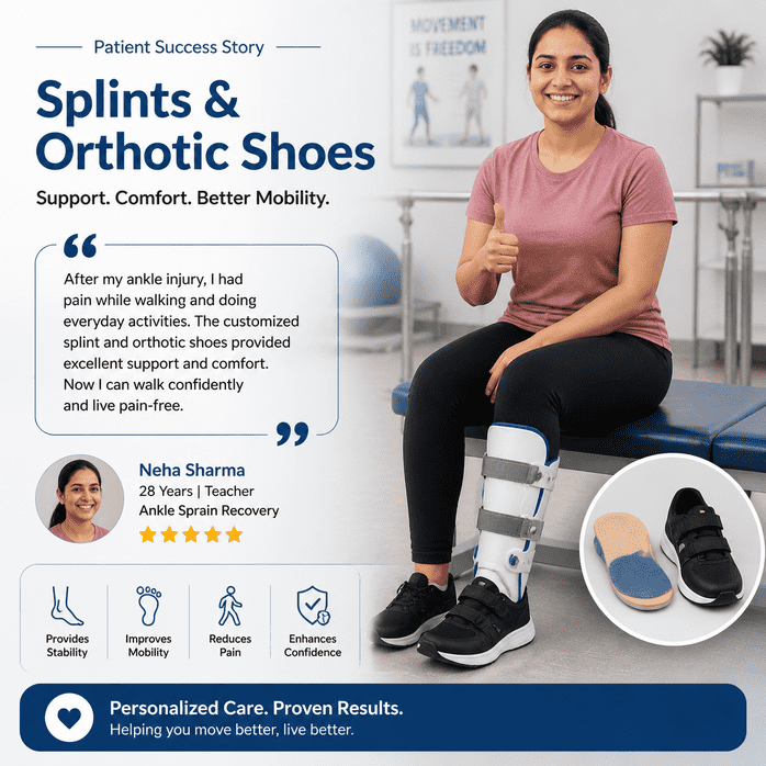 Orthotics Shoe Patient Testimonial in Cuttack